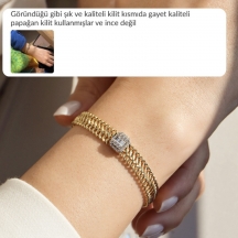 Baget Taşlı Viyana Bileklik 