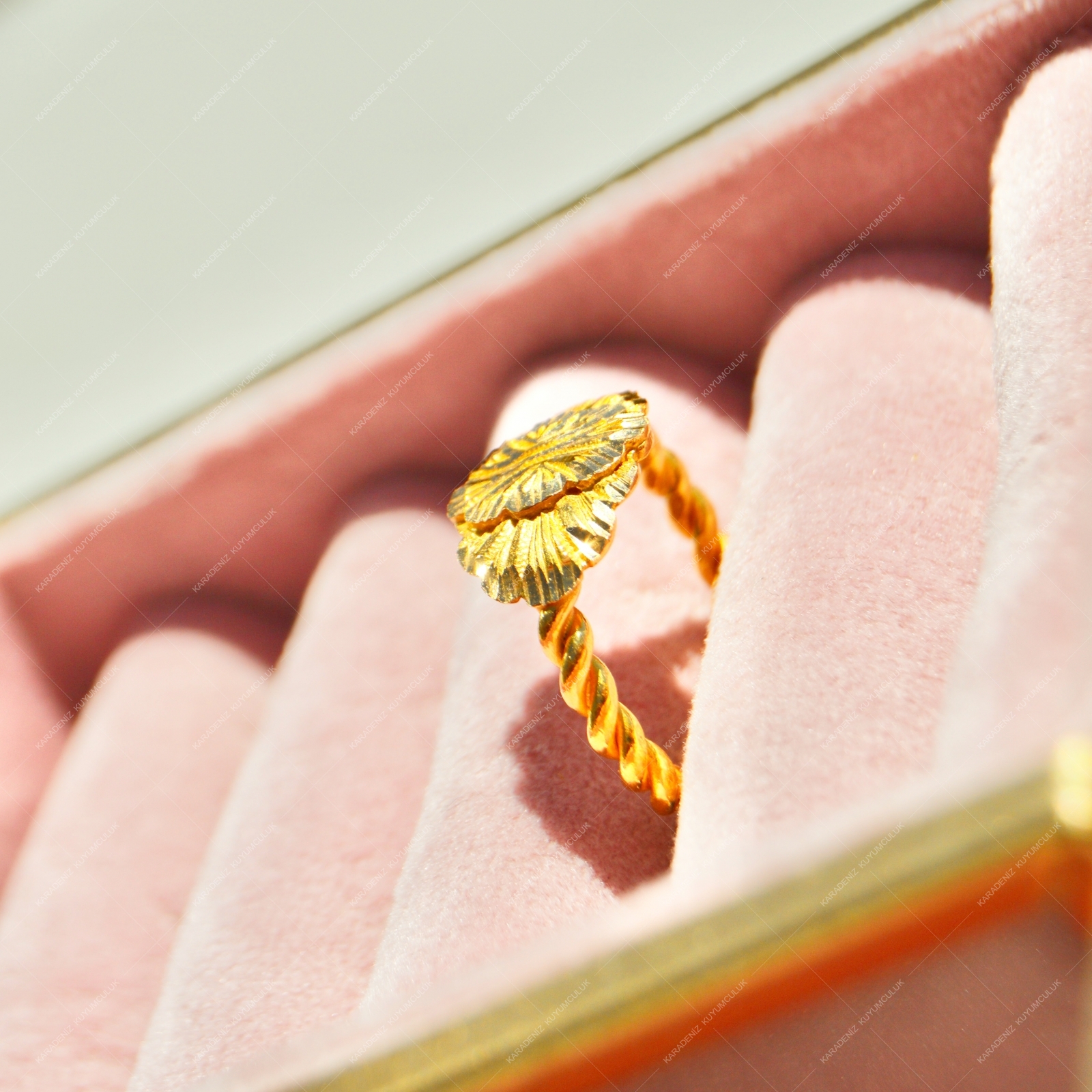 Karadeniz Kuyumculuk Erzurum Burma Altın Yüzük (22 Ayar) Karadeniz