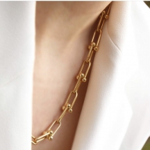 Tiffany Link Altın Zincir (14 Ayar)